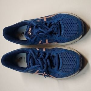 Asics GEL Contend 4 Navy Blue Pink Running Shoes Women's Size 7
